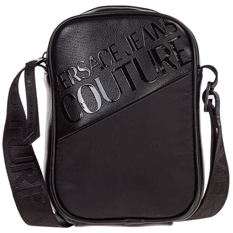 versace jeans mens pouch|shoulder bag Versace Jeans couture.